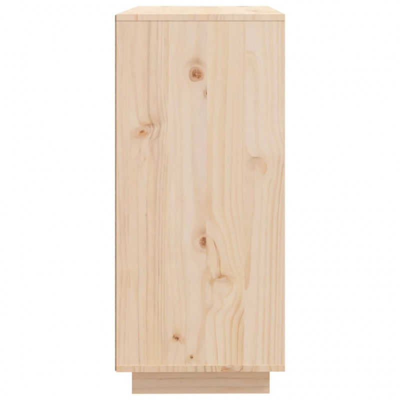 Szafka, 60x35x80 cm, lite drewno sosnowe
