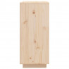 Szafka, 60x35x80 cm, lite drewno sosnowe