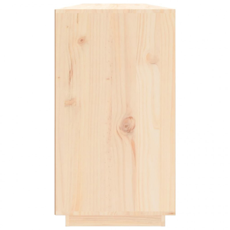 Komoda, 100x40x75 cm, lite drewno sosnowe