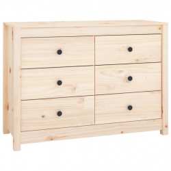 Komoda, 100x40x72 cm, lite drewno sosnowe
