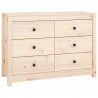 Komoda, 100x40x72 cm, lite drewno sosnowe