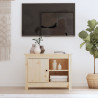 Szafka pod telewizor, 70x36,5x52 cm, lite drewno sosnowe