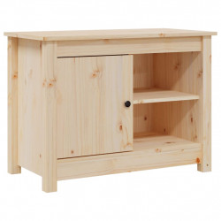Szafka pod telewizor, 70x36,5x52 cm, lite drewno sosnowe