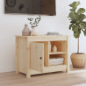 Szafka pod telewizor, 70x36,5x52 cm, lite drewno sosnowe