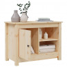 Szafka pod telewizor, 70x36,5x52 cm, lite drewno sosnowe