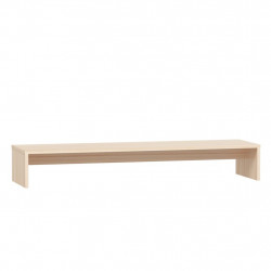 Podstawka na monitor, 100x27x15 cm, lite drewno sosnowe