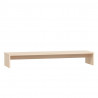 Podstawka na monitor, 100x27x15 cm, lite drewno sosnowe