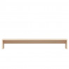 Podstawka na monitor, 100x27x15 cm, lite drewno sosnowe