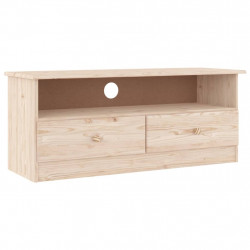 Szafka RTV z szufladami ALTA, 100x35x41 cm, drewno sosnowe