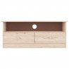 Szafka RTV z szufladami ALTA, 100x35x41 cm, drewno sosnowe