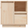 Szafki nocne, 2 szt., 50x34x50 cm, lite drewno sosnowe