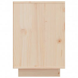 Szafki nocne, 2 szt., 50x34x50 cm, lite drewno sosnowe