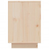 Szafki nocne, 2 szt., 50x34x50 cm, lite drewno sosnowe