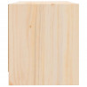 Szafka nocna, 40x31x35,5 cm, lite drewno sosnowe