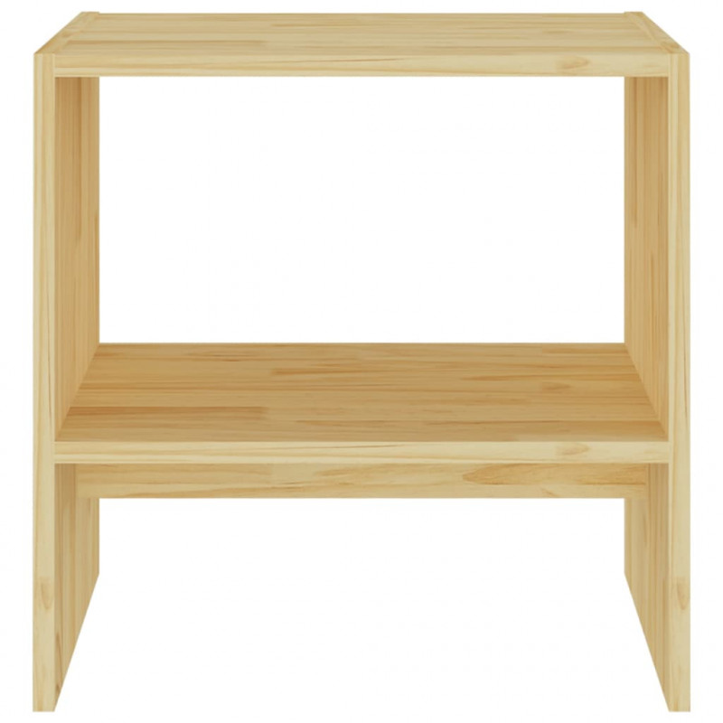 Szafki nocne, 2 szt., 40x30,5x40 cm, lite drewno sosnowe