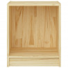 Szafki nocne, 2 szt., 35,5x33,5x41,5 cm, lite drewno sosnowe