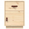 Szafki nocne, 2 szt., 40x34x55 cm, lite drewno sosnowe