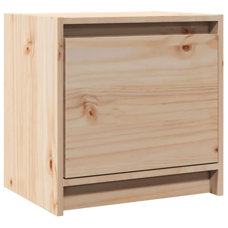 Szafka nocna, 40x30,5x40 cm, lite drewno sosnowe