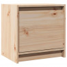 Szafka nocna, 40x30,5x40 cm, lite drewno sosnowe