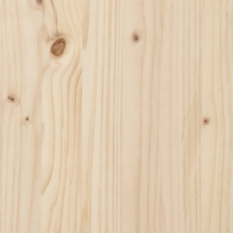 Szafka nocna, 40x30,5x40 cm, lite drewno sosnowe