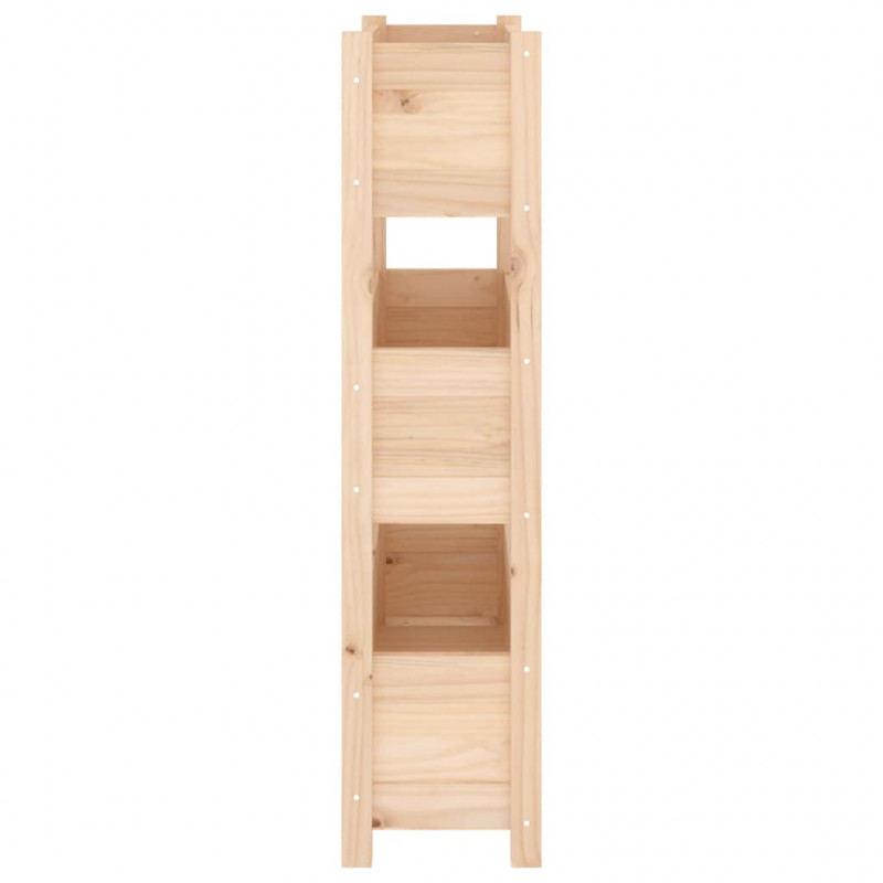Donica, 77x25x104,5 cm, lite drewno sosnowe