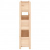 Donica, 77x25x104,5 cm, lite drewno sosnowe