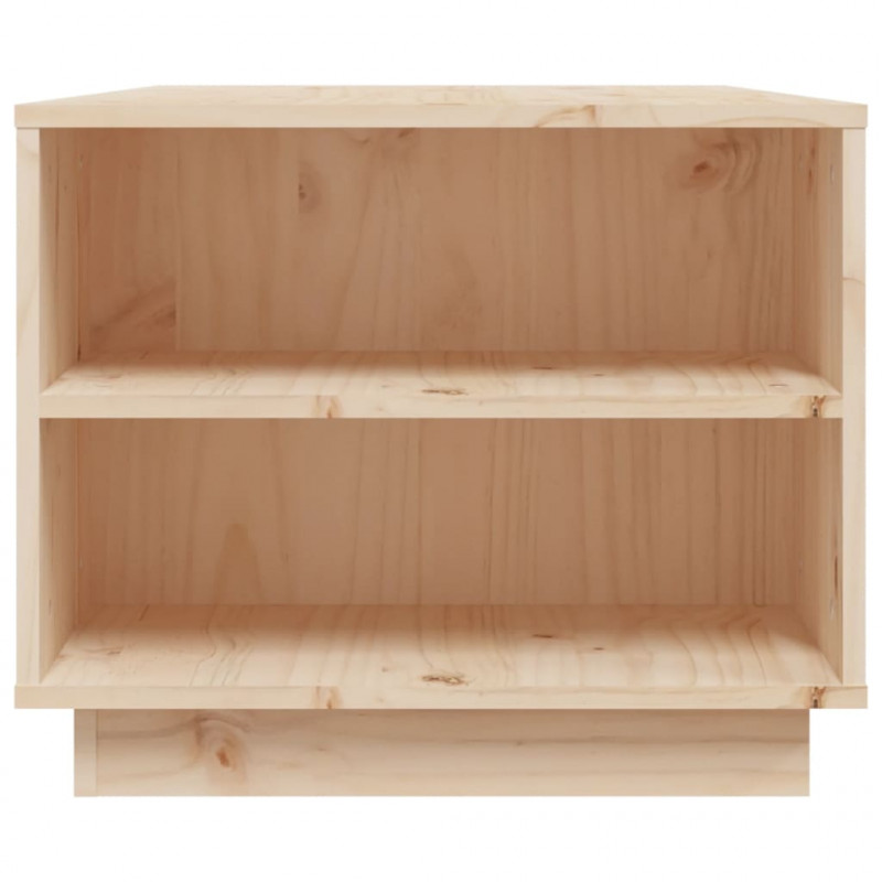 Stolik kawowy, 90x49x40,5 cm, lite drewno sosnowe