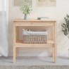 Stolik konsolowy, 80x40x75 cm, lite drewno sosnowe