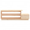 Stolik kawowy, 120x50x40,5 cm, lite drewno sosnowe