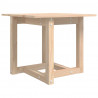 Stolik kawowy, 50x50x45 cm, lite drewno sosnowe