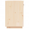 Biurko, 95x50x75 cm, lite drewno sosnowe