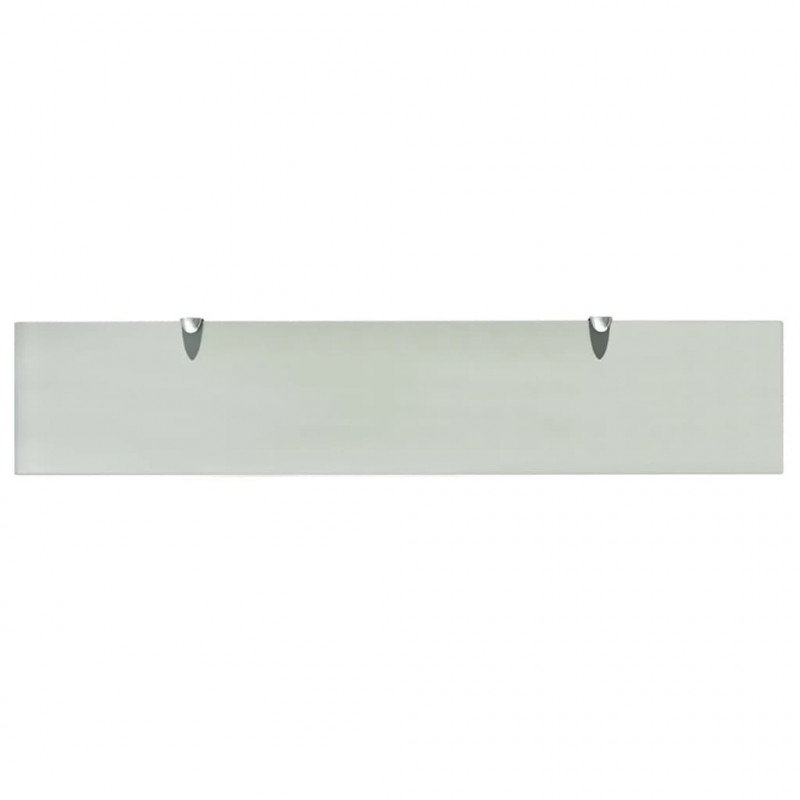 Półki szklane, 2 szt., 100 x 20 cm, 8 mm