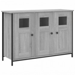 Szafka, szary dąb sonoma, 100x35x70 cm, materiał drewnopochodny
