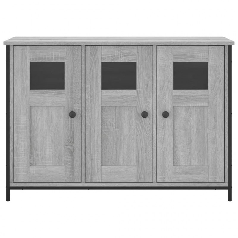 Szafka, szary dąb sonoma, 100x35x70 cm, materiał drewnopochodny