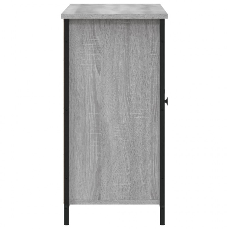 Szafka, szary dąb sonoma, 100x35x70 cm, materiał drewnopochodny