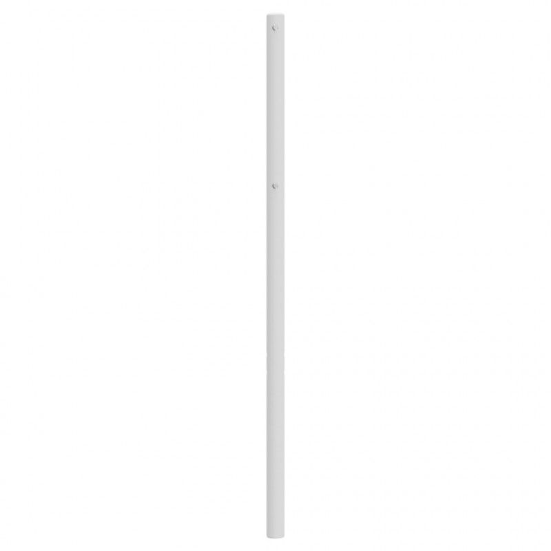 Metalowe wezgłowie, białe, 120 cm