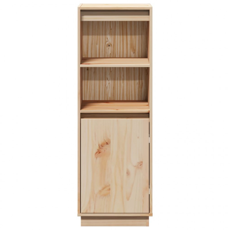 Szafka, 37x34x110 cm, lite drewno sosnowe