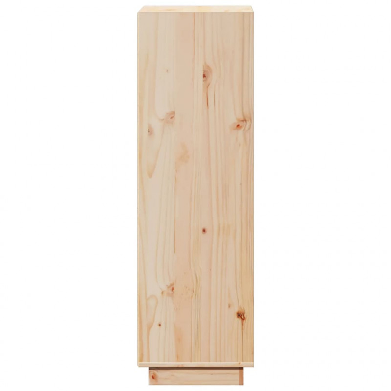 Szafka, 37x34x110 cm, lite drewno sosnowe