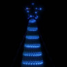 Stożkowa choinka z lampek, 688 niebieskich LED, 300 cm