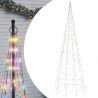 Choinka z lampek, na maszt, 550 kolorowych LED, 300 cm