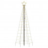 Choinka z lampek, z kołkami, 220 ciepłych białych LED, 180 cm