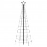 Choinka z lampek, z kołkami, 220 ciepłych białych LED, 180 cm