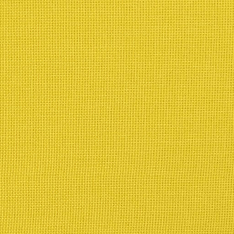 2-częściowy komplet wypoczynkowy, obity tkaniną, jasnożółty