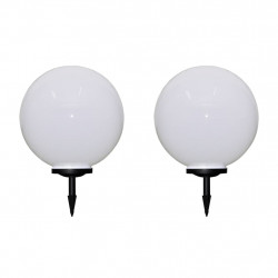 Lampy do oświetlenia ścieżki, 2 szt, LED, 50 cm, ze szpikulcami