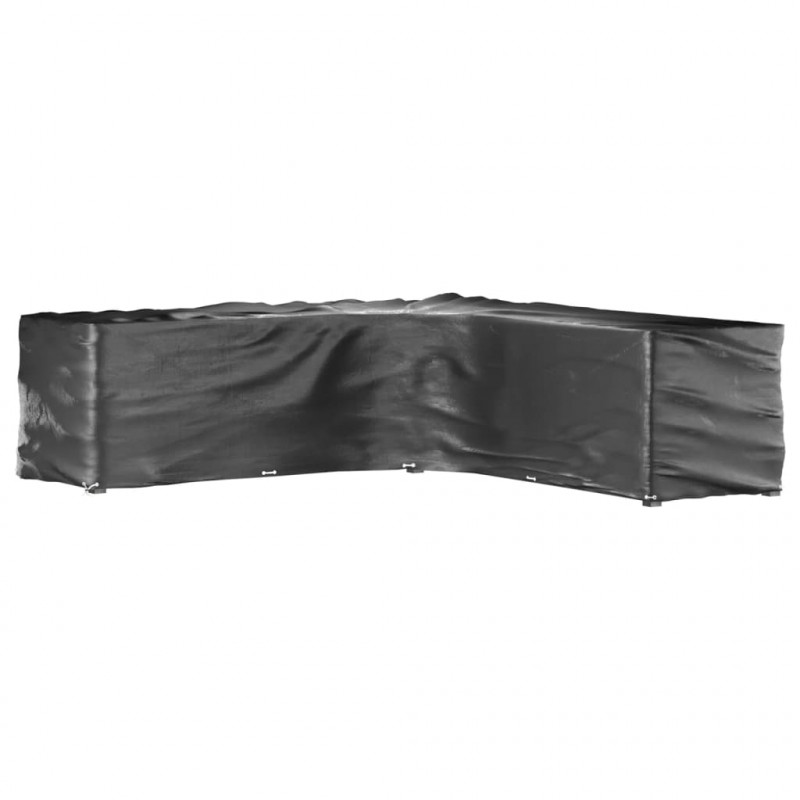 Pokrowce L meble ogrodowe, 2 szt., 20 oczek, 300x300x90 cm
