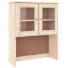 Kredens ALTA, 77x35x188 cm, lite drewno sosnowe