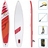 Bestway Deska SUP Hydro-Force Fastblast Tech, zestaw, 381x76x15 cm