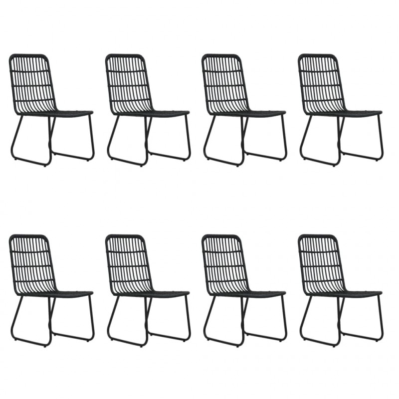 9-cz. zestaw mebli ogrodowych, rattan PE i szkło