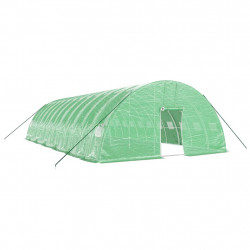 Szklarnia ze stalową ramą, zielona, 72 m², 12x6x2,85 m