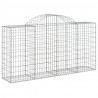 Kosze gabionowe, 20 szt, 200x50x100/120cm, galwanizowane żelazo